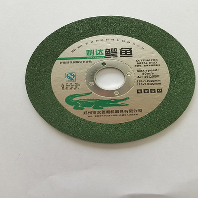 125mm 1mm फाइबरग्लास कटिंग डिस्क TCO ग्राइंडर मेटल कटिंग डिस्क